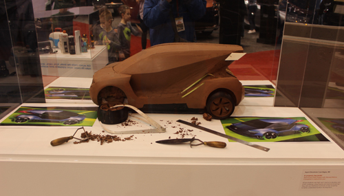 Car design from Cleveland Institute of Art and Design at the Cleveland Auto Show