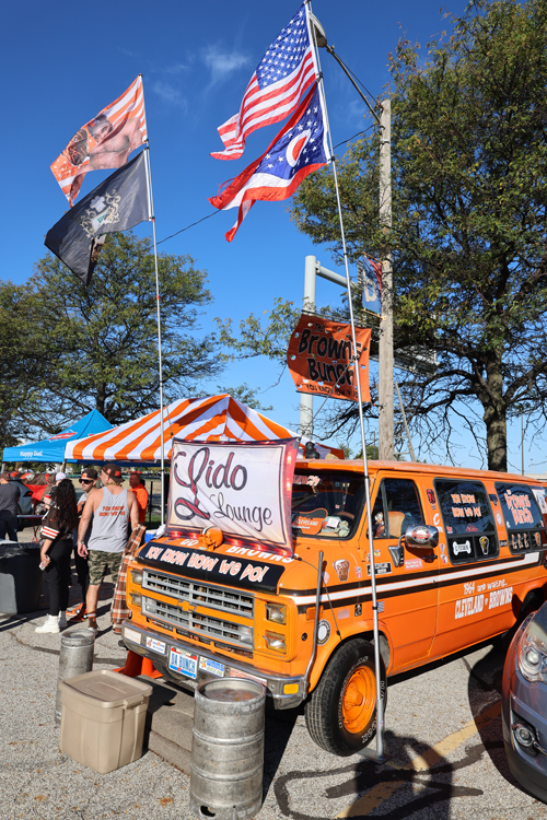 Cleveland Browns Tailgate in the Muni Lot