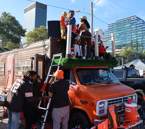 Cleveland Browns Tailgate in the Muni Lot