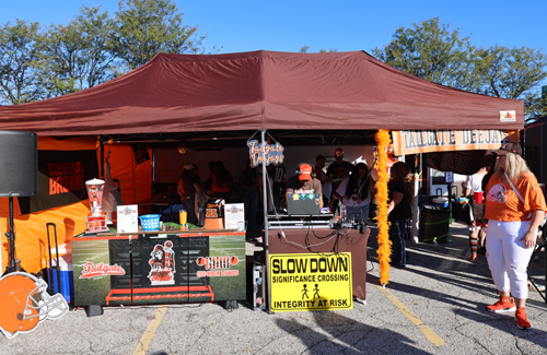 Cleveland Browns Tailgate in the Muni Lot