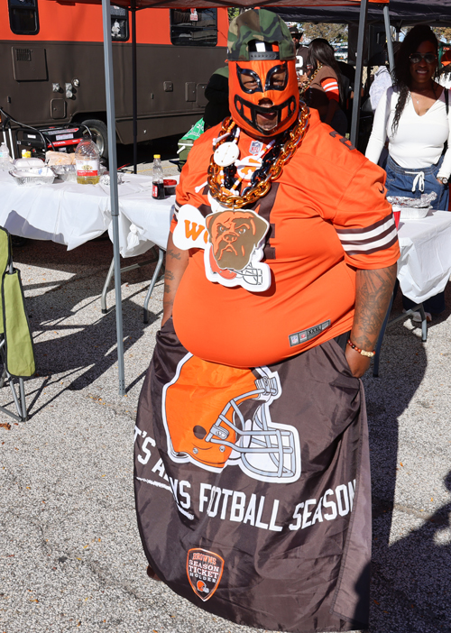 Cleveland Browns Tailgate in the Muni Lot