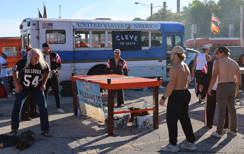Cleveland Browns Tailgate in the Muni Lot