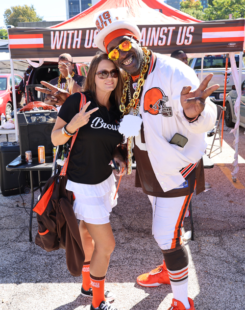 Cleveland Browns Tailgate in the Muni Lot