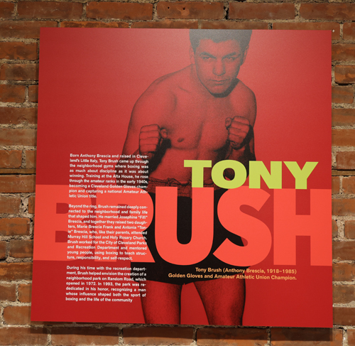 Tony Brush exhibit